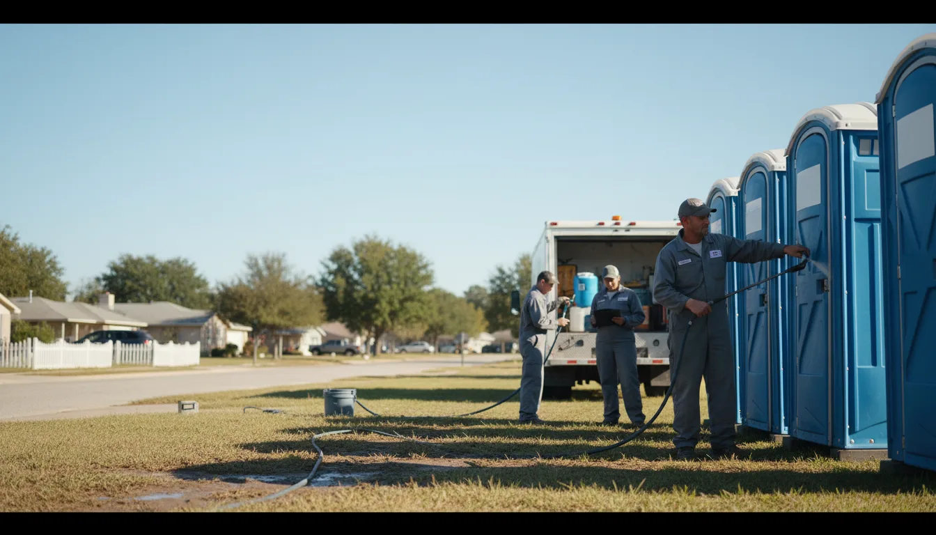 Long-Term Portable Toilet Rental in Saint Charles, MI near me